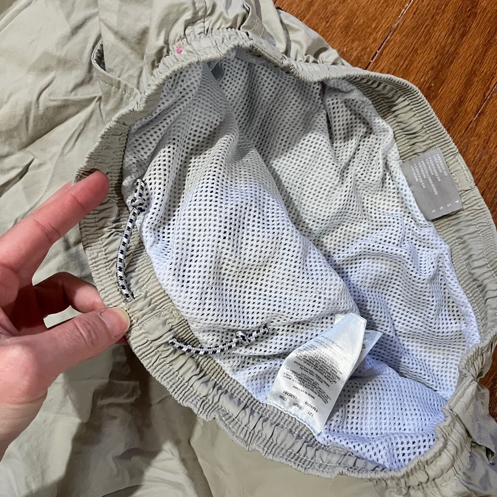 Men’s Columbia Swim Shorts Khaki Small - Picture 4 of 6